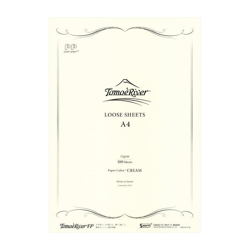 Sanzen | Loose Sheet A4 Cream 100 Sheets