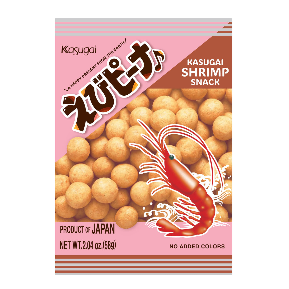 Kasugai Shrimp Peanut 2.04oz