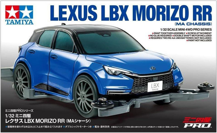 Tamiya Racer Chassis Mini 4WD Kit | JR Lexus LBX Morizo RR MA | 1/32