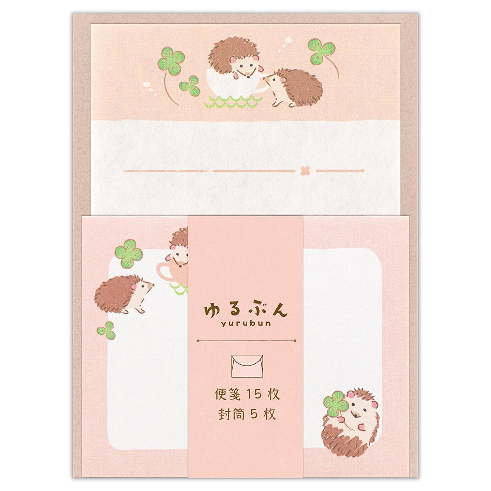 Letter Set Hedgehog
