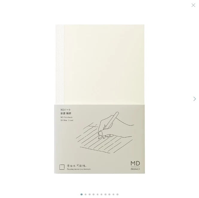 Midori Notebook | B6 Slim | Lined | 88 Sheets