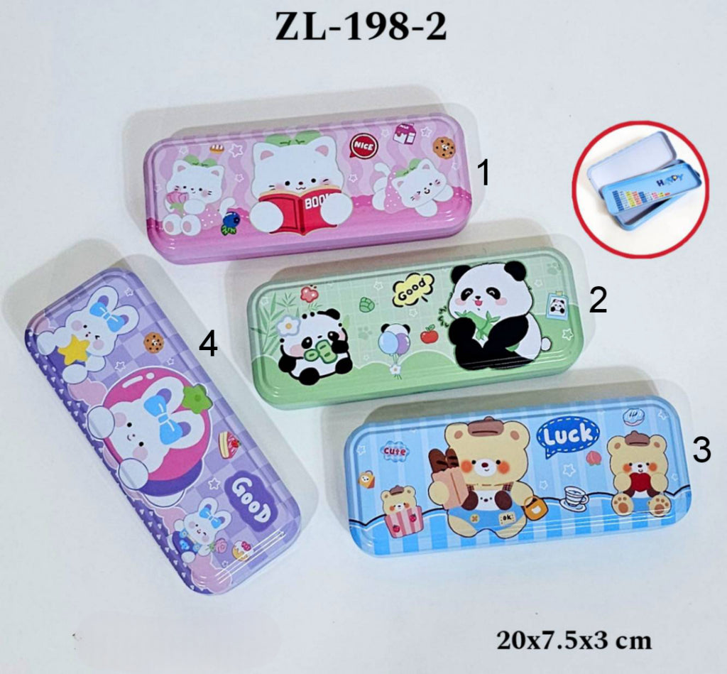 Pencil Case Metal | School Kawaii Design 12