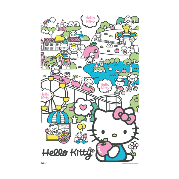 Hello Kitty Poster Carnival Kobe Mini Mart