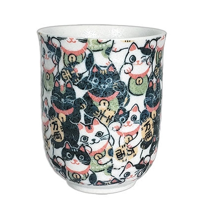 Tea Cup Yunomi Lucky Cat