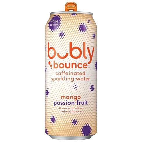 Bubly Sparkling Water Mango Passion Fruit Can