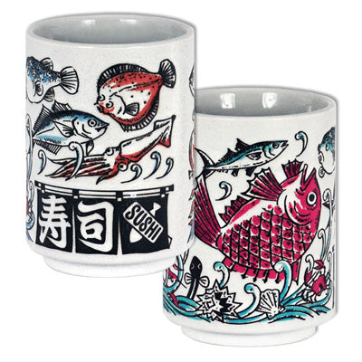 Tea Cup Sakana Fish