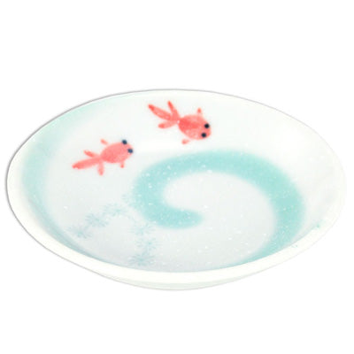 Soy Dish Goldfish 4"