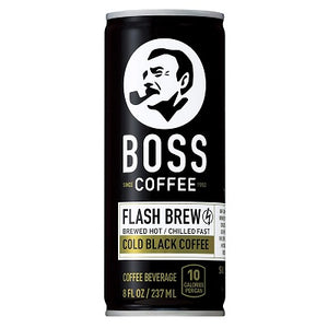Boss Cold Black Coffee Can