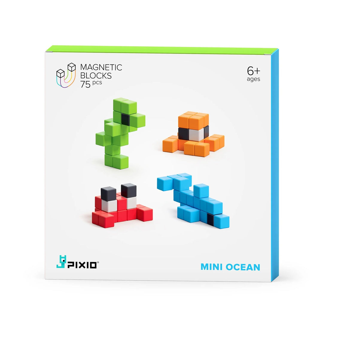 PIXIO Magnetic Blocks Mini Ocean 75pcs