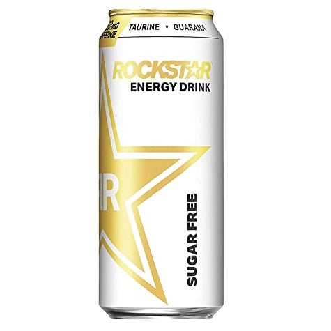 Rockstar Energy Drink Sugar Free 16 oz can