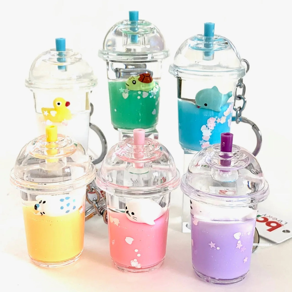 Milk Cap Drinks Key Chain