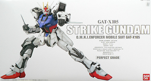 Gundam Seed Strike Gundam O.M.N.I.Enforcer Mobile Suite GAT-X105
