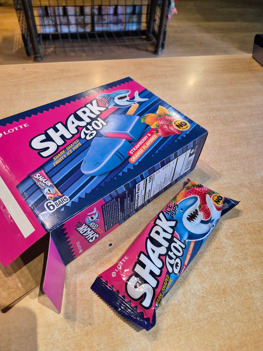 Lotte Shark Ice Pops