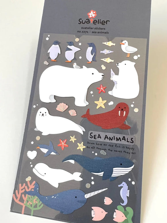 Sea Animal 01 Stickers
