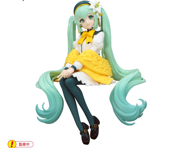 Noodle Stopper Figure | Hatsune Miku | Flower Fairy Lily White