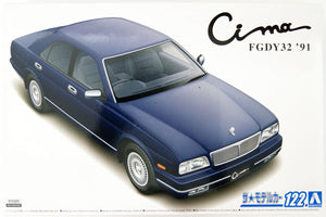 Aoshima Nissan Y32 Cima Type III Limited L AV '91