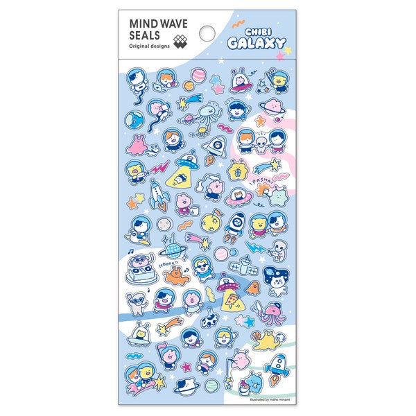 Mind Wave Seals Chibi Galaxy