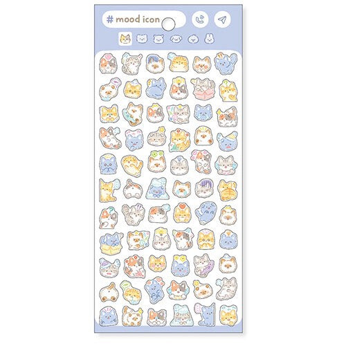 Mood Icon Sticker Cat