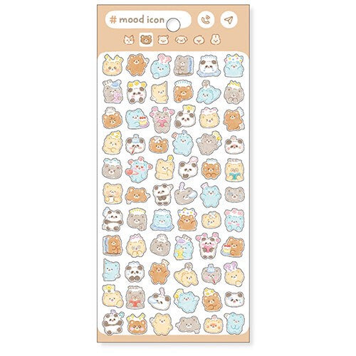 Mood Icon Sticker Bear