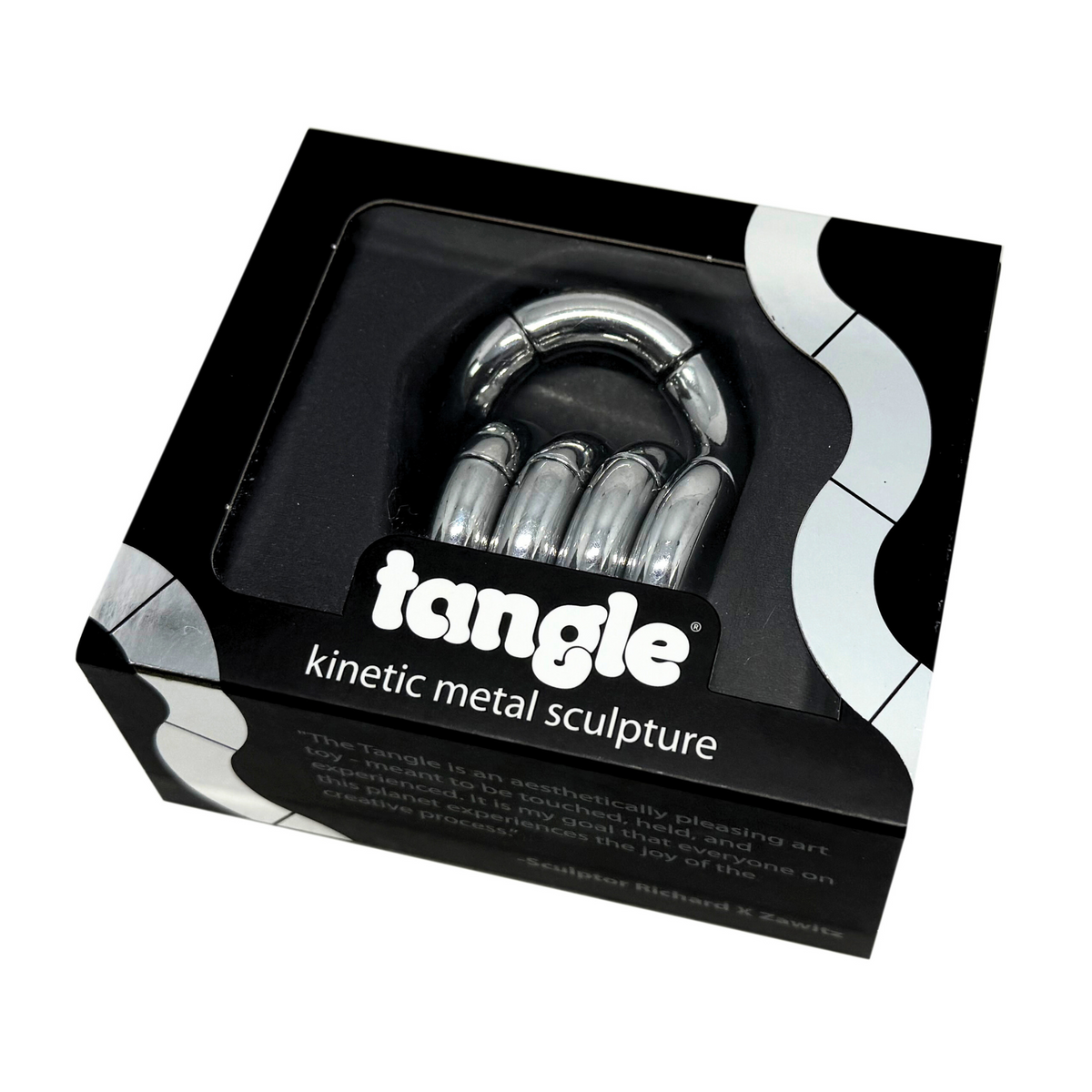 Tangle Jr. Kinetic Metal Sculpture - boxed