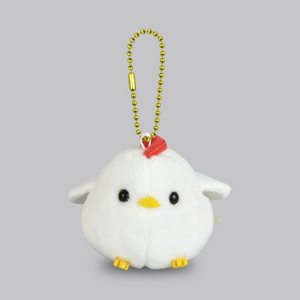 Amuse Stuff Toy Plush Key Chain Hen(Set of 10)