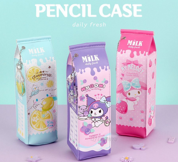 Sanrio Milk Pack Pencil Case (set of 1)