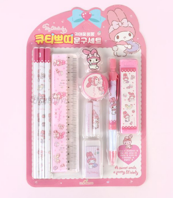 Sanrio Cutie Petite Stationery Gift Set-My Melody