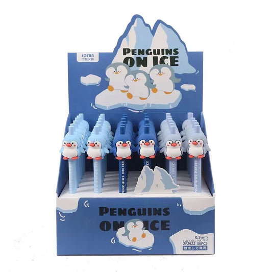 Penguin Retractable Gel Pen