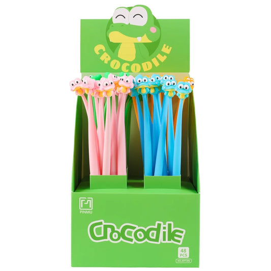 Wiggle Gel Pen Crocodile