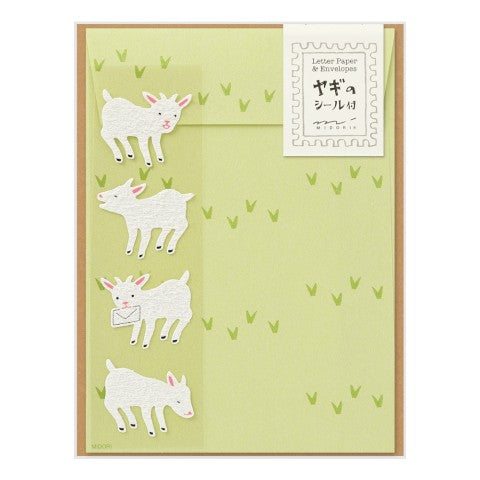 Letter Set with Stickers 310 Goat A