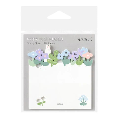 Midori | Sticky Notes Die-Cut | Flower Garden