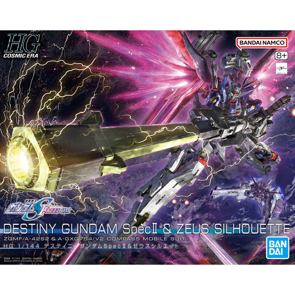Gundam Destiny Gundam Spec II & Zeus Silhouette HG 258