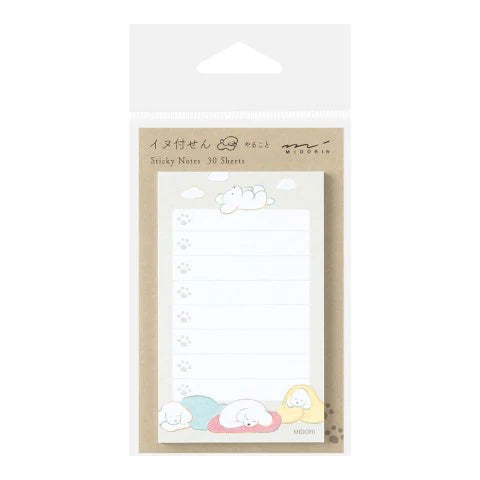 Midori | Sticky Notes To Do | Dog Grey