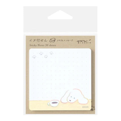 Midori | Sticky Notes | Coffee and Dog