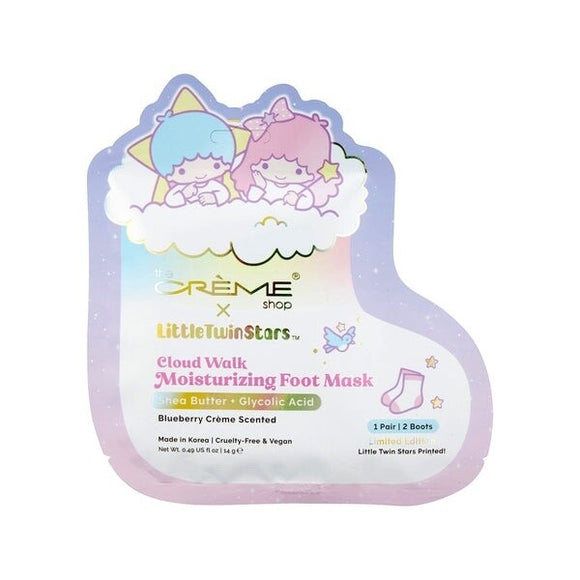 TCS SANRIO Little Twin Stars Moisturizing Foot Mask