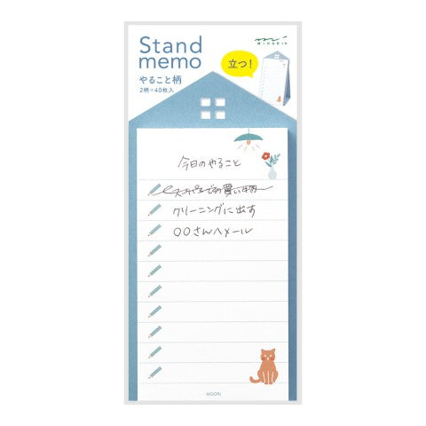 Stand Memo Pad Vertical Type To-do List