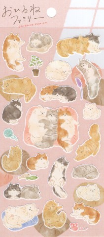 Nap Family Sticker Nekosakis House