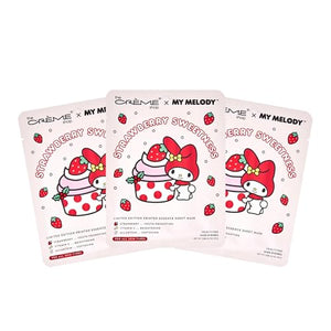 TCS SANRIO My Melody Strawberry Sweetness Printed Essence Sheet Mask 3pc