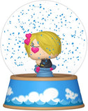 Funko Pop! Anime | One Piece | Mini Glitter Globe Display