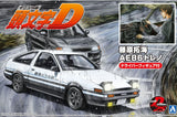 Aoshima Fujiwara Takumi AE86 Trueno With Figure
