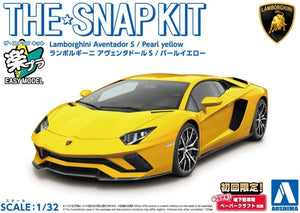 Aoshima Lamborghini Aventador S | Pearl Yellow