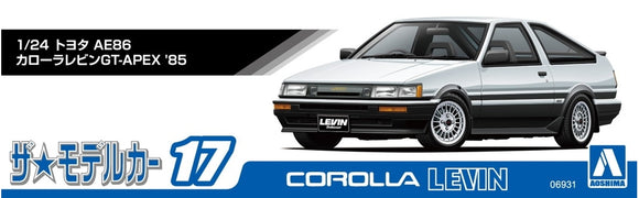 Aoshima Toyota AE86 Corolla Levin GT-APEX '85