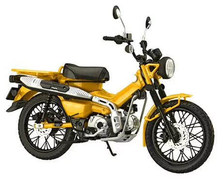 Aoshima Honda CT 125 Hunter Cub Turmeric Yellow