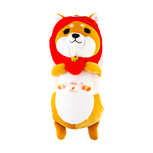 Honyaradoh Strawberry Shiba Zukin Napping Pillow (Limited)