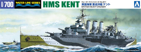 Aoshima British Heavy Cruiser Kent