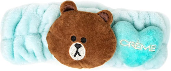 TCS BT21 3D Teddy Headyband (BROWN)