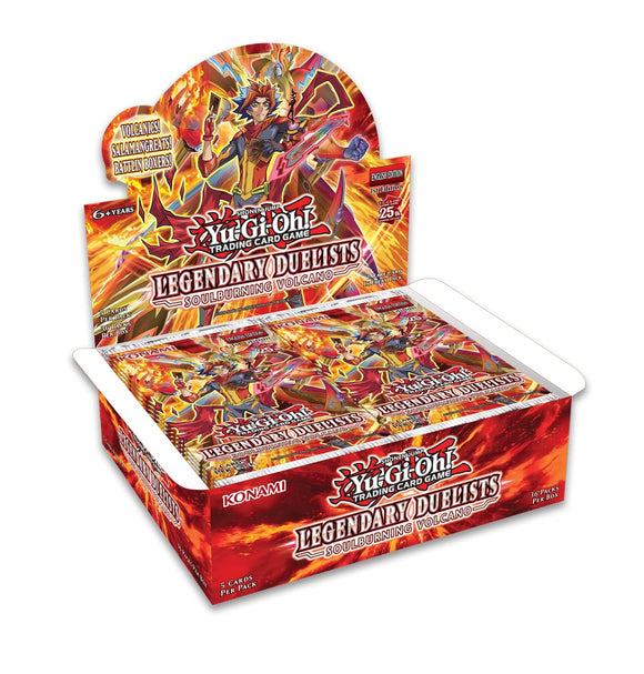 TCG | Yu-Gi-Oh! | Legendary Duelists | Soul Burning Volcano | 5 Cards Per Pack