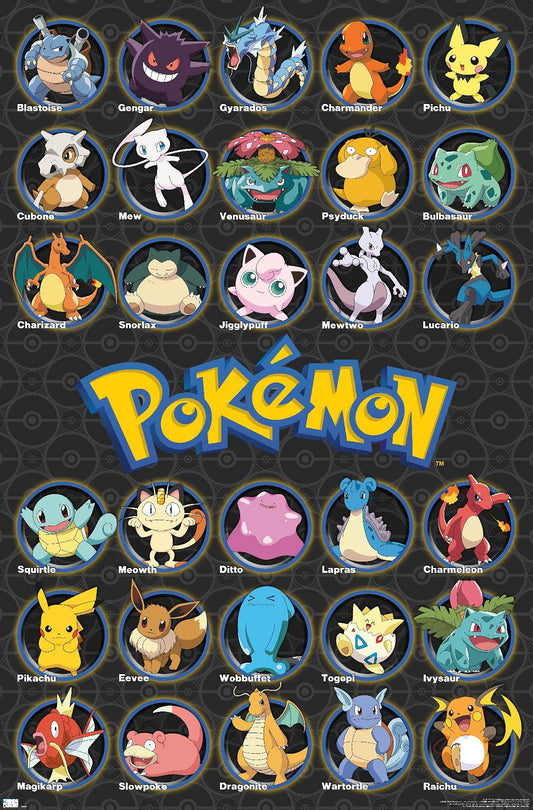 Trends Posters | Pokemon All Time Favorites Poster