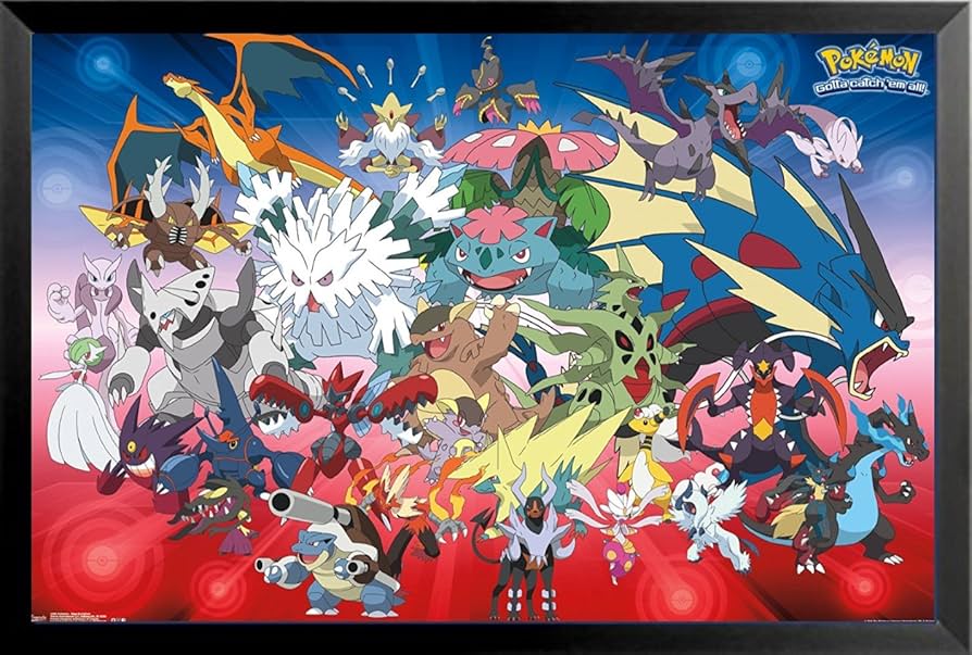 Trends Posters | Pokemon Mega Evolution Poster