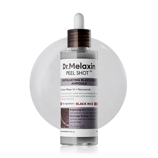 Dr.Melaxin Peel Shot Exfoliating Black Rice Ampoule 80ml